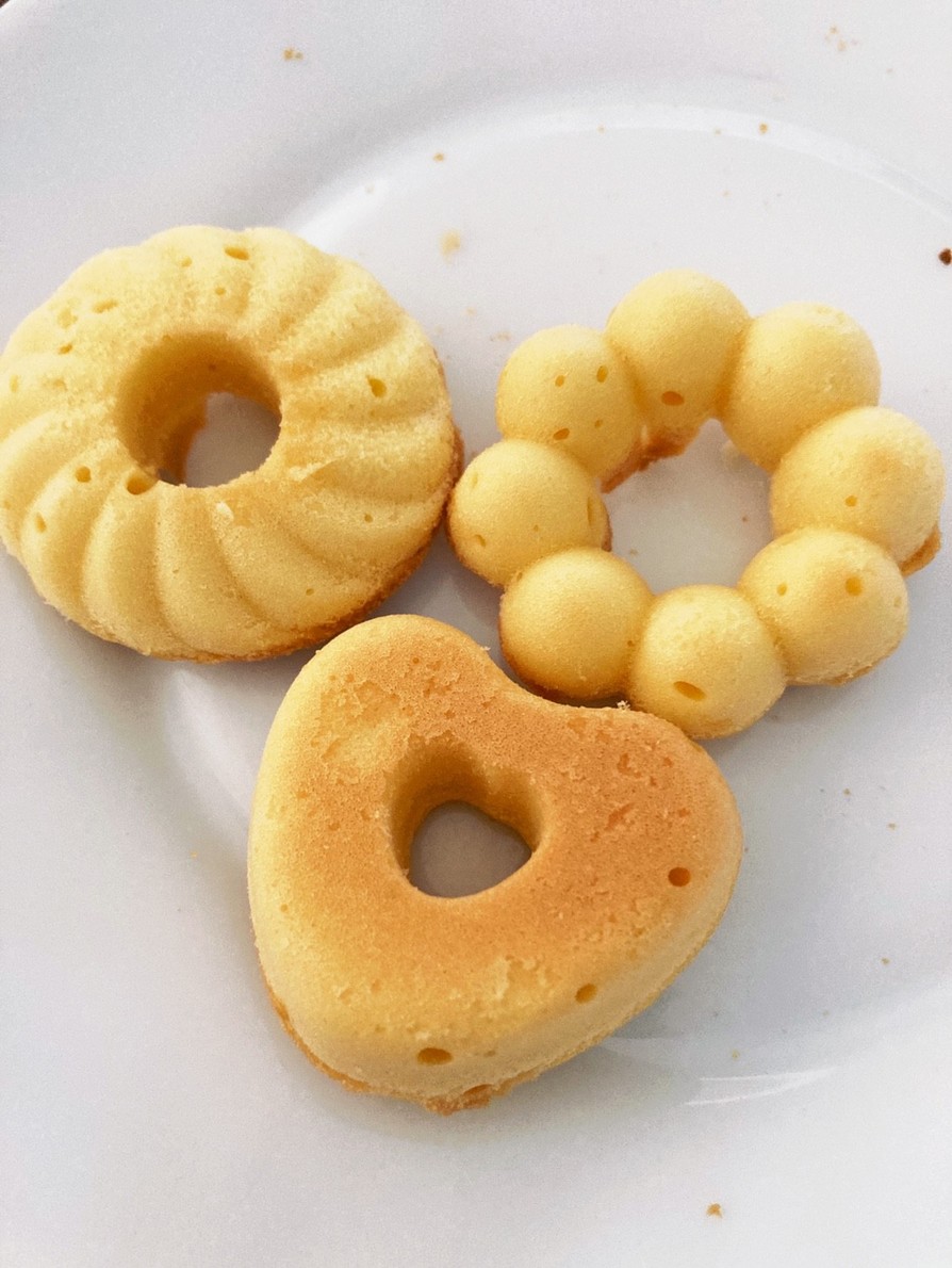 米粉の焼きドーナツの画像