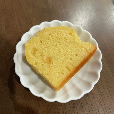 米粉とジャムのパウンドケーキの写真