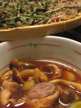 酒を呑むか蕎麦を喰うか。鴨汁蕎麦