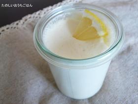 豆乳レモンムース