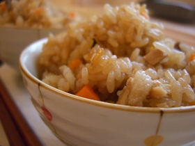 叉焼の炊き込みご飯