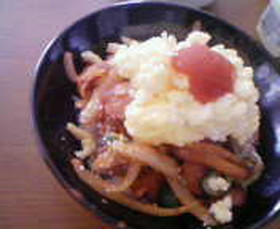 日×伊♥ナポリタン丼