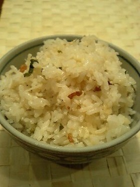 超カンタン!子供も大好き☆梅しらすごはん