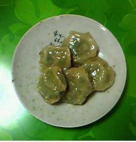 ニラ饅頭