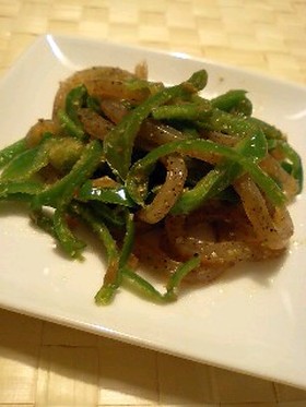 お弁当にもマル♪春ピーマンのきんぴら