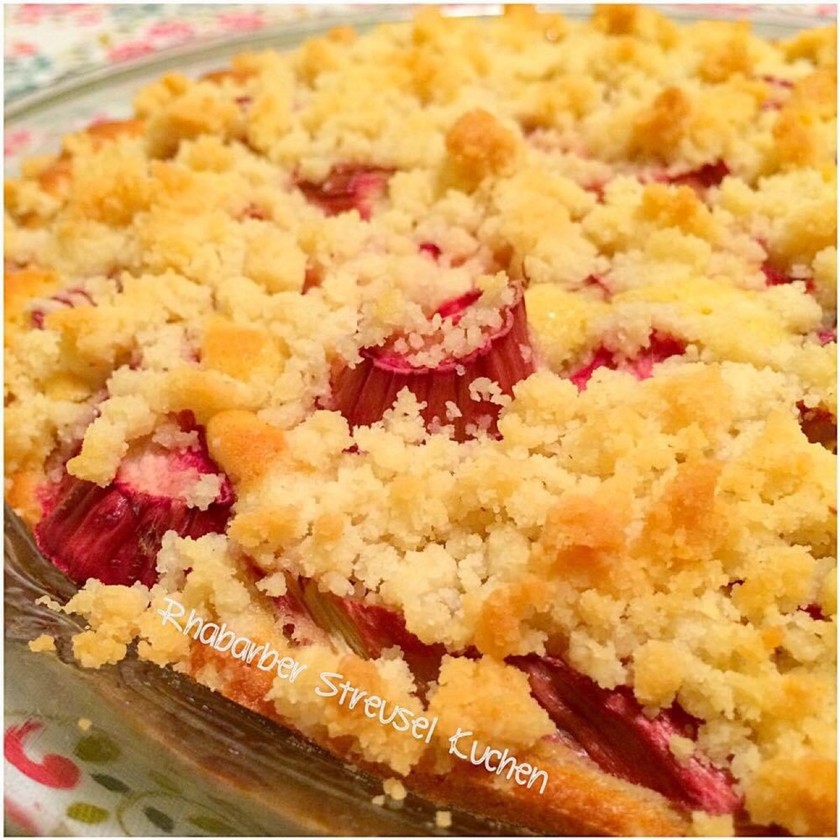 ルバーブケーキのレシピ