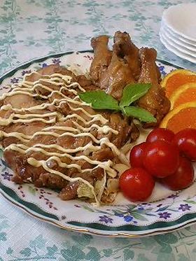 子供達も大喜び☆テリマヨチキン♪