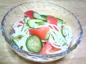 簡単!トマトスパサラダ☆