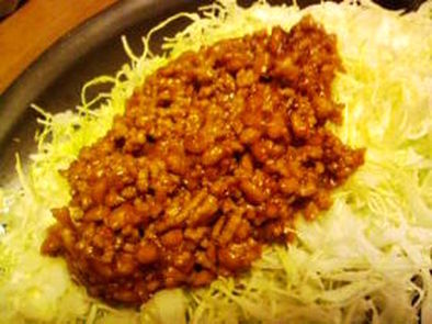✿納豆ひき肉炒め✿の写真