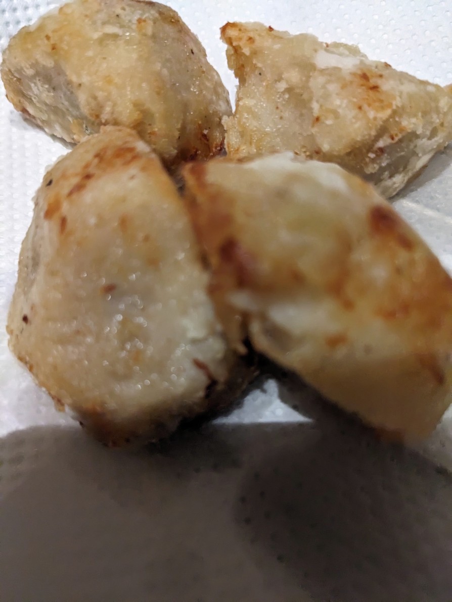 里芋の煮物リメイク唐揚げの画像