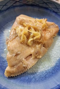 本田ガレイ(鮫鰈)の味噌煮☆魚の味噌煮