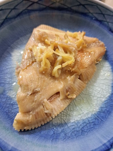 本田ガレイ(鮫鰈)の味噌煮☆魚の味噌煮の写真