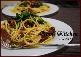 ほうれん草のドライ×2パスタ