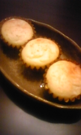 卵白de玉ねぎカップケーキ