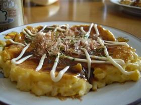 ライスお好み焼き☆★