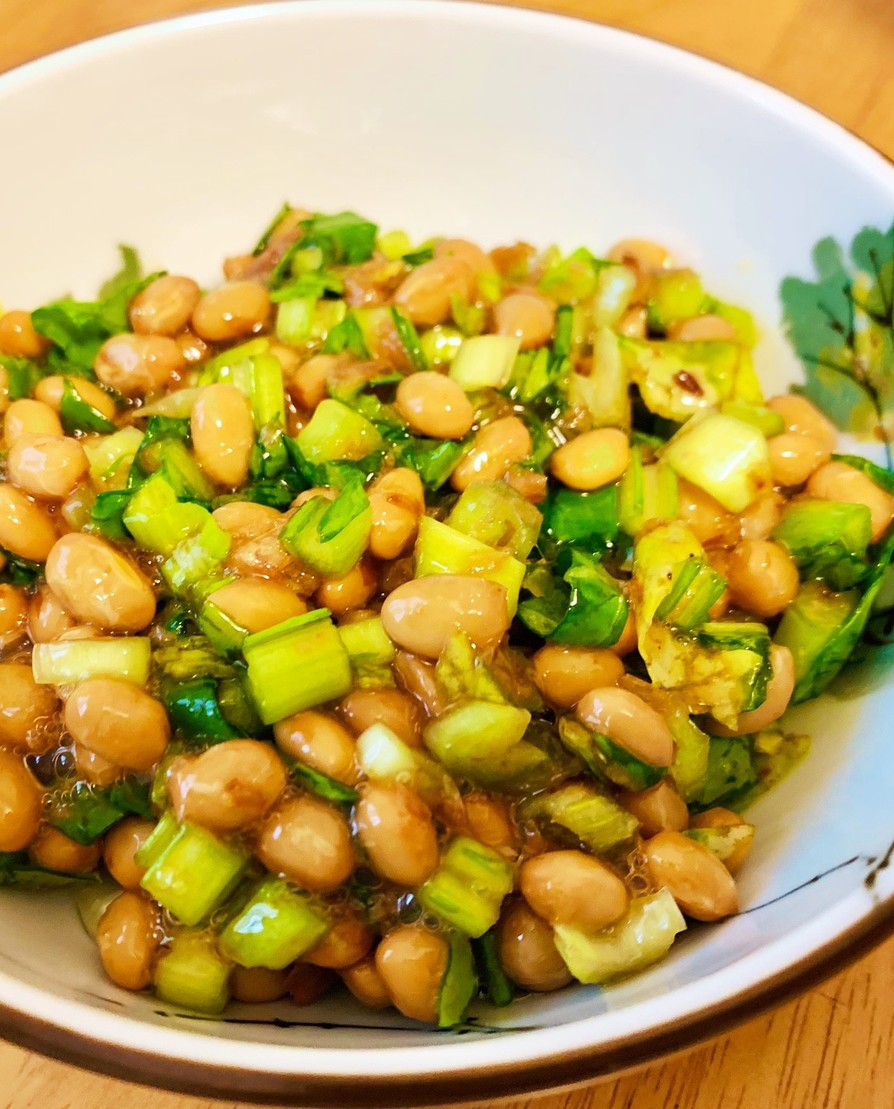 小松菜×納豆で栄養満点“こまつなっとう”の画像