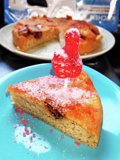 苺の香り薫るパチパチパンケーキの写真