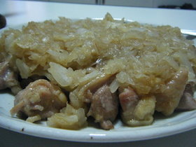 うまうま♥玉ねぎソースのせ鶏肉のソテー