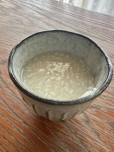スッキリ飲みやすい米麹でつくる甘酒の写真