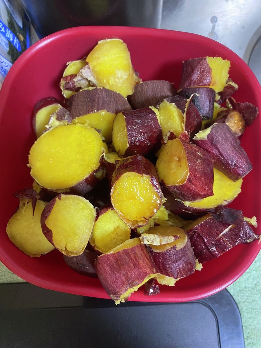 炊飯器でサツマイモのレモン煮の画像