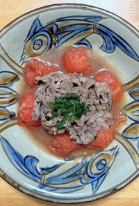 相葉マナブ☆牛ロース肉とトマトのすき焼き