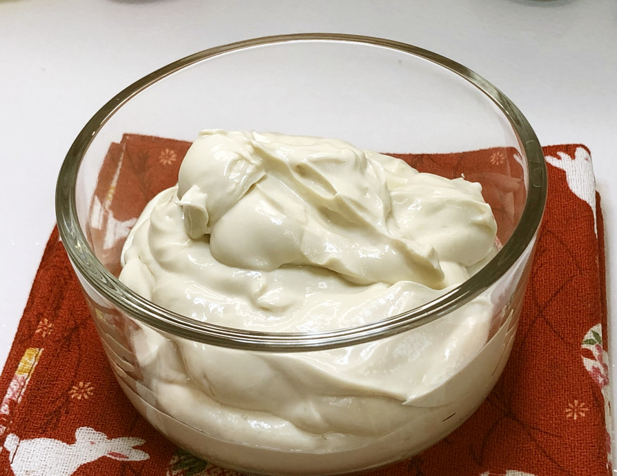 ヴィーガン・豆乳クリームチーズの作り方！の画像
