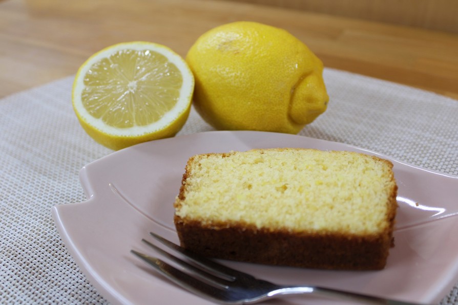 レモンケーキ　の画像