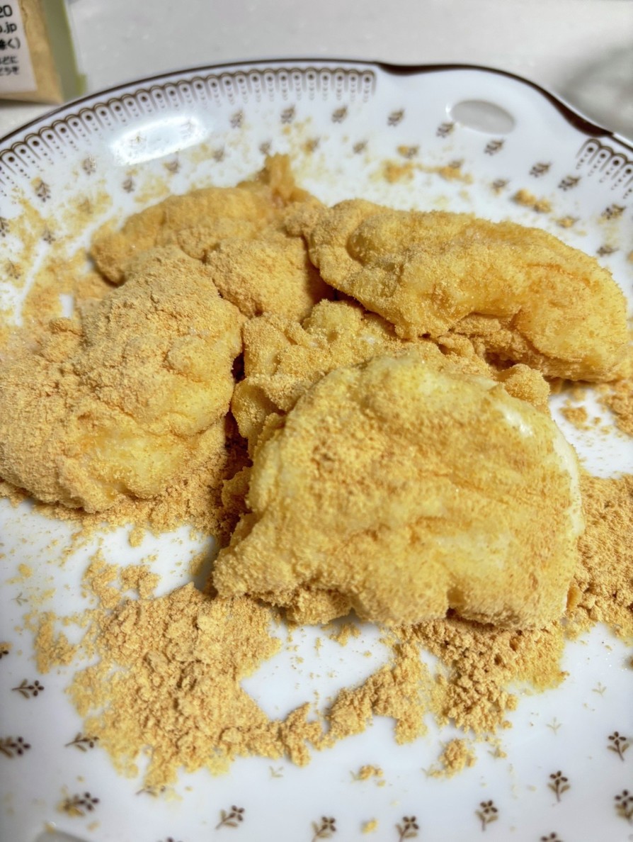 片栗粉で豆腐餅の画像