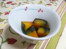 母さんのかぼちゃの煮物