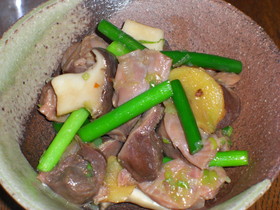 柔らか砂肝煮~圧力鍋で下処理いらず♪