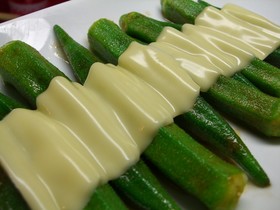 簡単♪オクラのバター醤油炒め