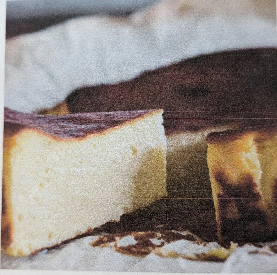 基本のバスクチーズケーキの画像