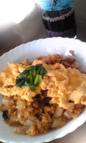 親子丼なオムライス♡