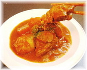 骨まで柔らか~ぃ豚軟骨のトマト煮*.☆.