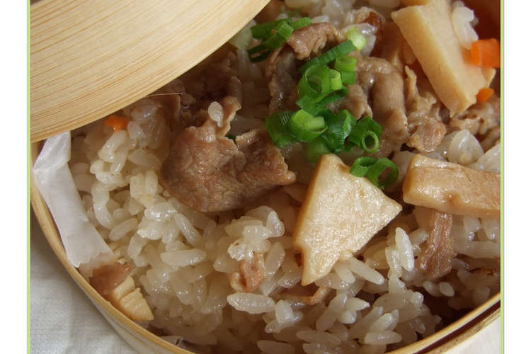 たけのこと豚肉の炊き込みごはん レシピ 作り方 By スノウ クックパッド 簡単おいしいみんなのレシピが360万品