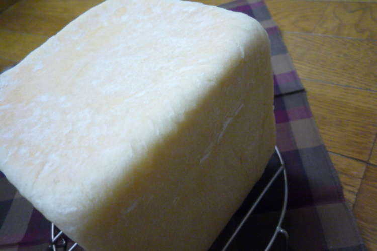 白食パン ふわふわ ん 耳までやわらかい レシピ 作り方 By ゆっちゃんの料理 クックパッド