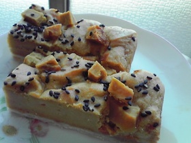 お芋ときなこのスイポ風ケーキ