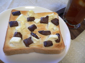とろ~り♡焼きチョコクリチートースト