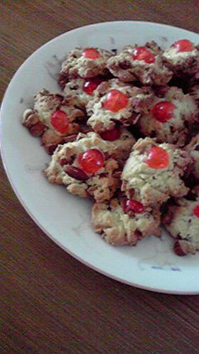 アーモンドのサクサクロッククッキー♡♥
