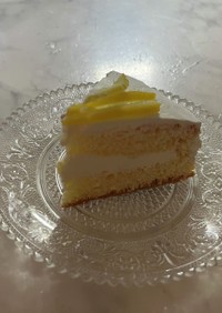 爽やかレモンショートケーキ　