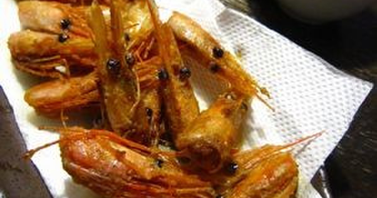 甘えび頭の唐揚げ レシピ 作り方 By たなか家 クックパッド 簡単おいしいみんなのレシピが366万品