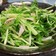 水菜とグリーンピースの簡単サラダ☆