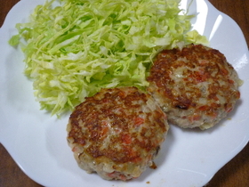 ごぼうハンバーグ