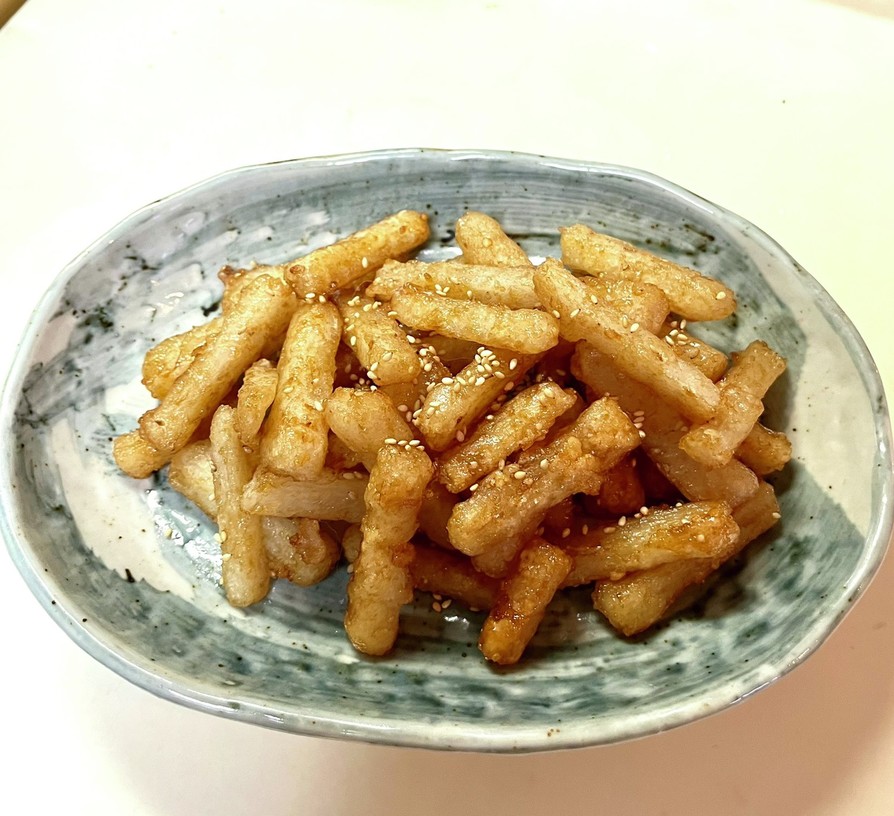 長芋のホクカリ甘辛炒めの画像