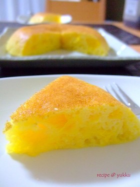 炊飯器でオレンジヨーグルトケーキ