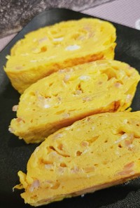紅生姜の厚焼き卵