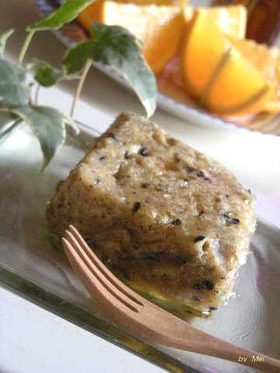 時短!レンジで簡単お豆腐蒸しパンケーキ