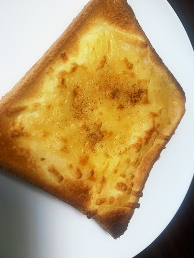 メープルチーズトーストの写真