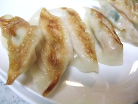タラコを使って♪変わり種餃子