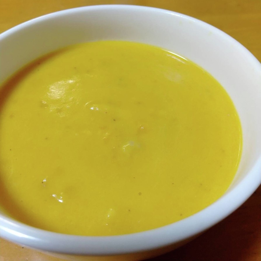 かぼちゃと豆乳のスープの画像